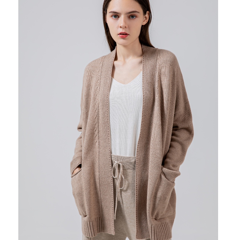 Casas australianas sueltas Cardigan de lana australiana 65007#