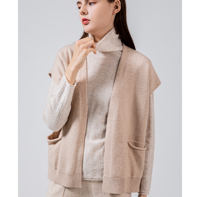 Tendencia de moda Simple All-Match Thread Cardigan Chaqueta 68027#